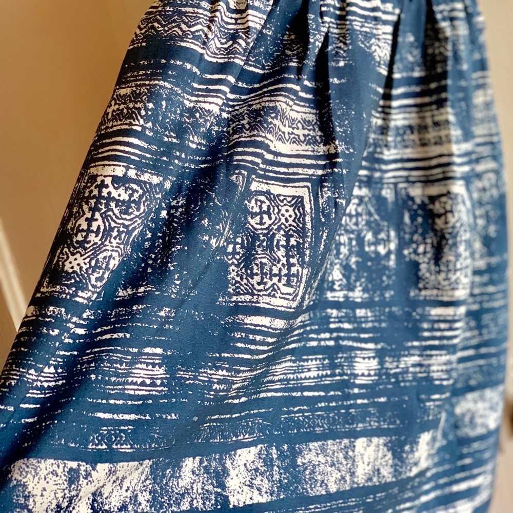 🏄🏼‍♀️{Roxy} Blue Pattern Mini Dress🌊 - Picture 3 of 6